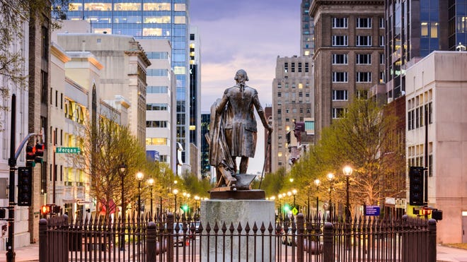 A view of Raleigh-Cary, N.C.